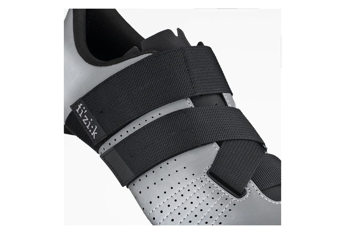 Chaussures De Cyclisme Route Fizik R5 Tempo Powerstrap - Taille UK 11.5 / EU 46, Bleu Marine, Neuves