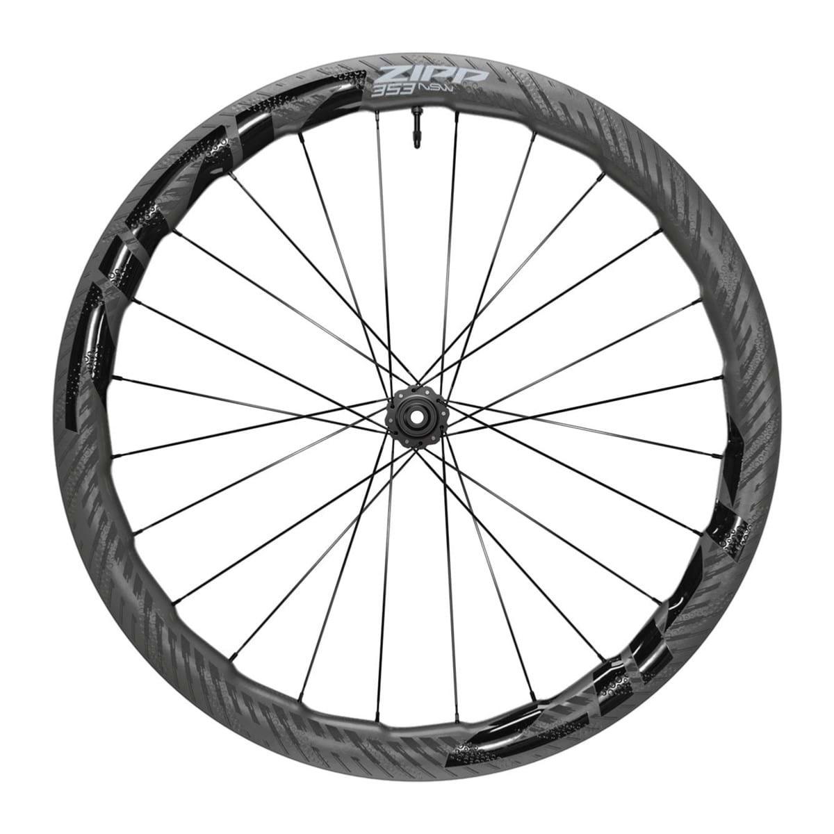Roue Avant Zipp 353 NSW – Carbone Tubeless 700c – 12x100 Mm – Verrouillage Central