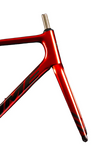 KIT CADRE TIME FLUIDITY – ROUTE ENDURANCE CARBONE F03 – Satin Red / Satin Metallic Red