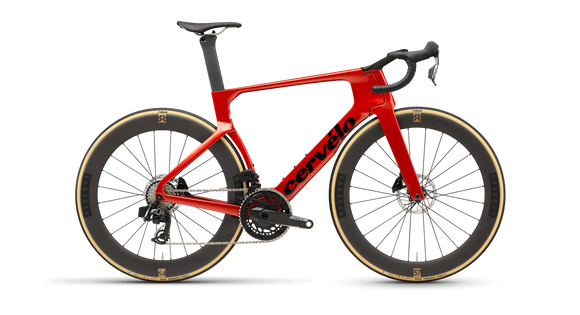 CERVELO S5 CARNELIAN 2025 Sram Force E1 AXS 12v ou Shimano Ultegra Di2 12v