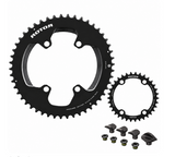 Plateaux Rotor 110x4 12v pour pédalier Shimano R9200 & R8100 avec Cache et vis