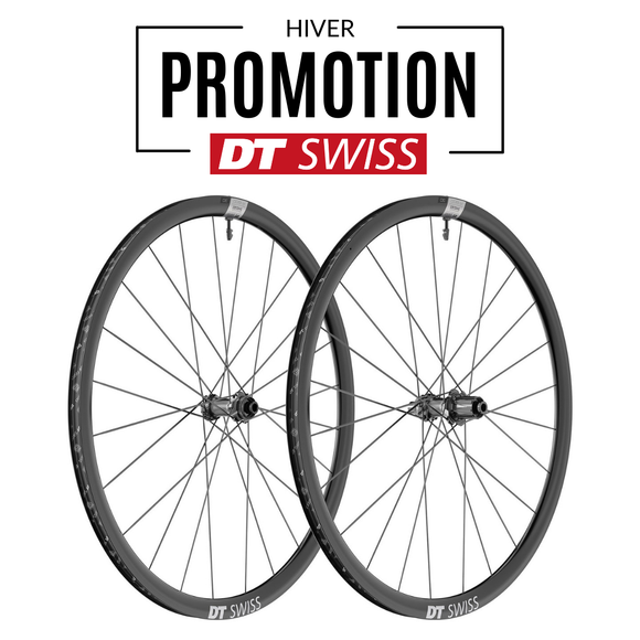 Paire de roues DT SWISS G 1800 SP 700C 25mm à rachet