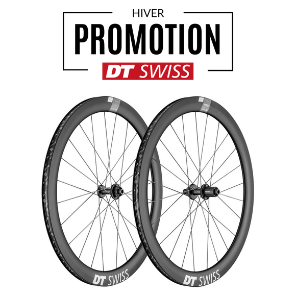 Paire de roues DT SWISS ARC 1600 SP 700C CL 50mm