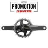 Pédalier SRAM FORCE D2 WIDE DUB DM 1x12 vitesses avec capteur de puissance Quarq