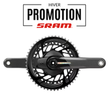 Pédalier SRAM FORCE D2 AXS 12v avec capteur de puissance Quarq