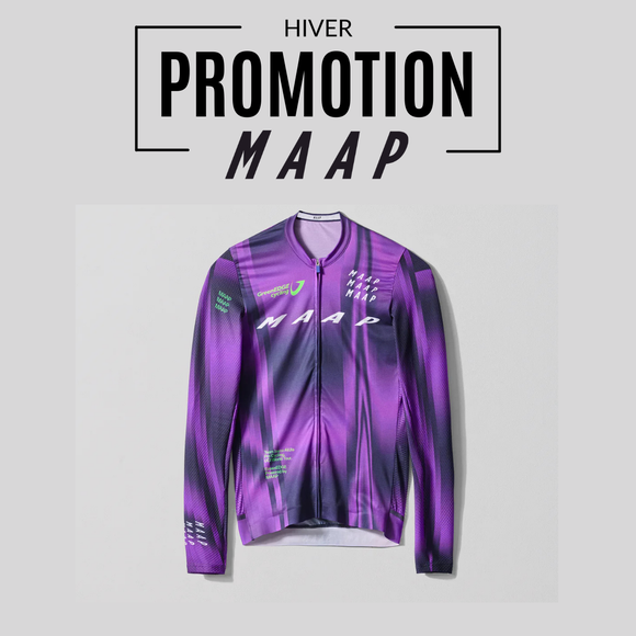 Maillot Maap WorldTour LS Pro Air Aurora / Midnight