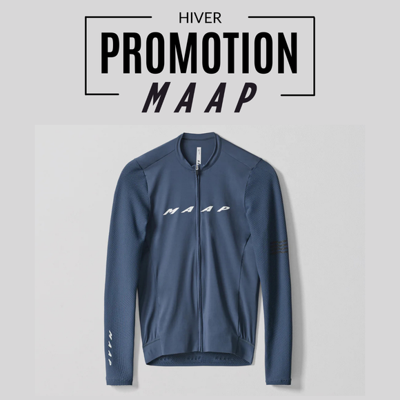 Maillot Maap Evade Pro Base LS Jersey 2.0 Midnight