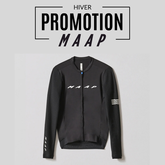 Maillot Maap Evade Pro Base LS Jersey 2.0 Black