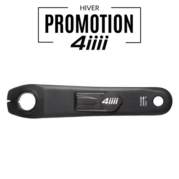 Manivelle gauche SHIMANO 105 R7000 capteur de puissance 4iiii 3+ Apple Find My