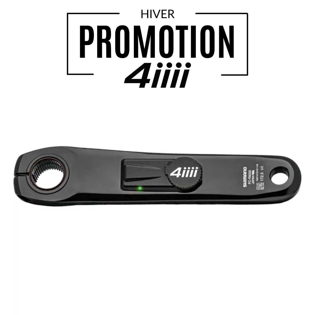 Capteur de puissance INspider VTT compatible avec Shimano