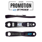 Manivelle gauche SHIMANO DURA-ACE 9200 avec capteur de puissance STAGES CYCLING