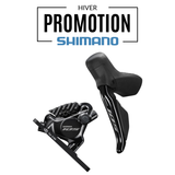 Levier gauche SHIMANO 105 R7170 avec étrier & durite