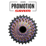 Cassette SRAM RED AXS E1 XG 1290 12 vitesses RAINBOW