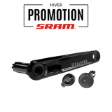 Manivelle Gauche SRAM RIVAL Capteur de Puissance Quarq