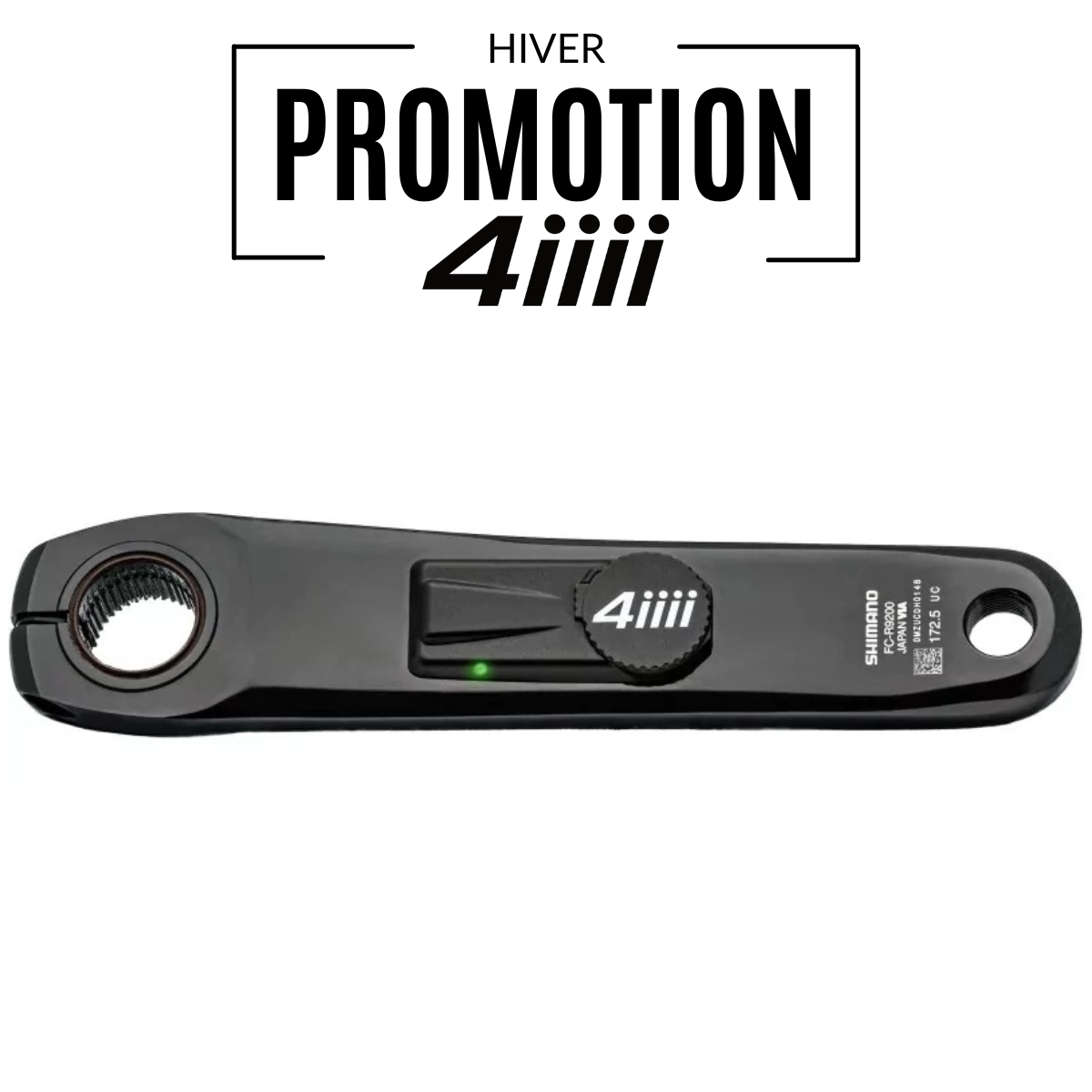 パーツ 4iiii ULTEGRA 165mm パーツ 4iiii Precision3+PRO Ultegra R8100 165mm 4iiii PRECISION 3+