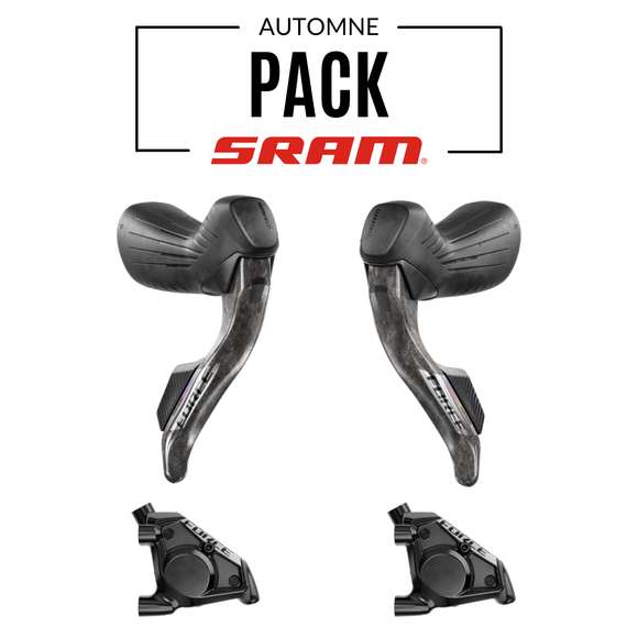 Paire de Leviers SRAM FORCE E1 eTap AXS avec étriers et durites
