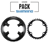 Jeu de Plateaux SHIMANO DURA-ACE FC-R9200 52-36 (Combo Grand Plateau 52 + Petit Plateau 36)
