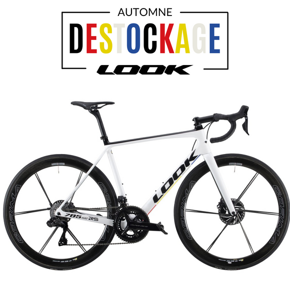 LOOK 785 HUEZ RS PROTEAM WHITE GLOSSY DISC