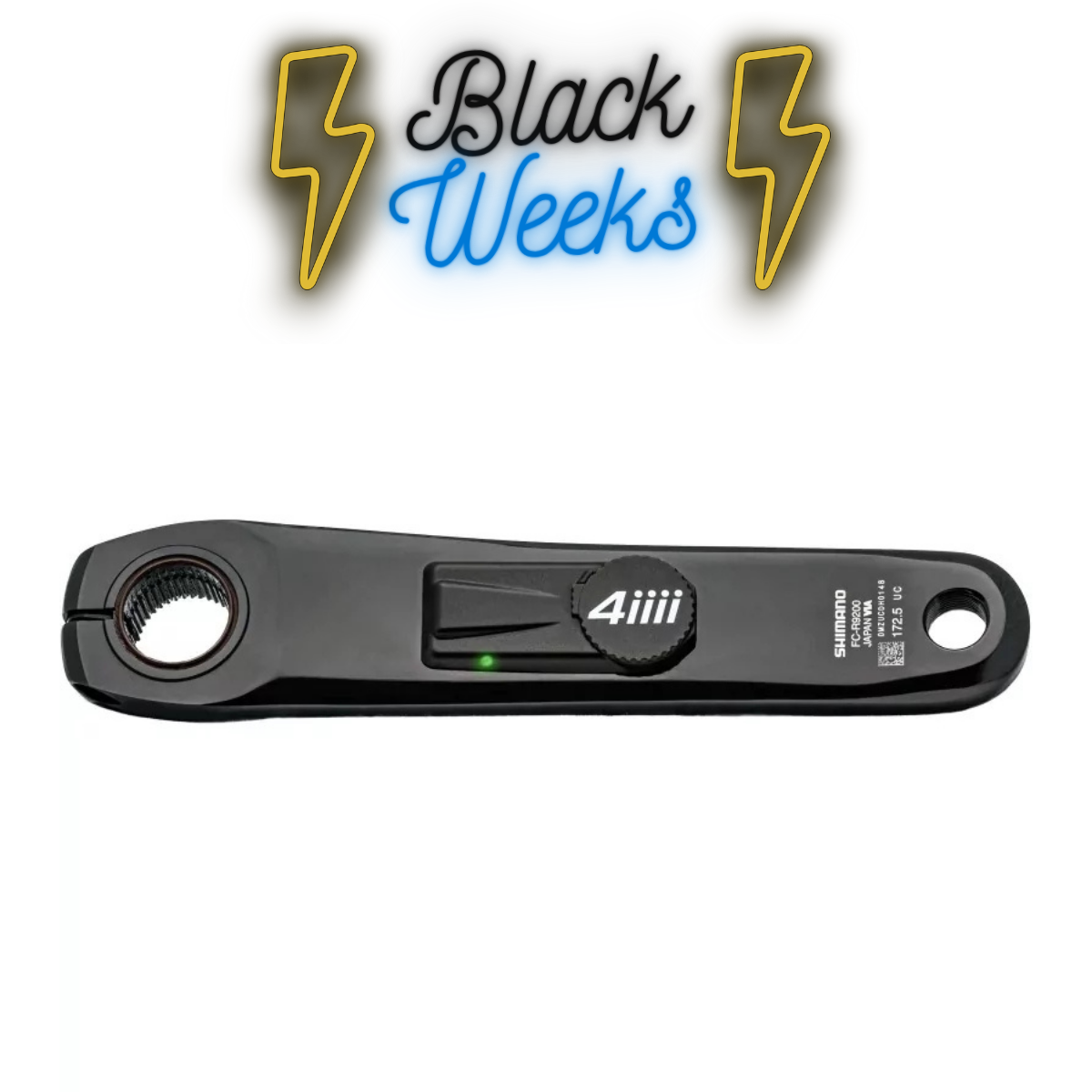 Manivelle gauche SHIMANO Ultegra R8100 avec capteur de puissance