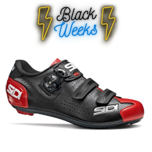 Chaussures Sidi Alba 2 Noir Rouge