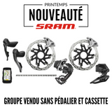 SRAM RED AXS Drivetrain Group 2x12v Discs