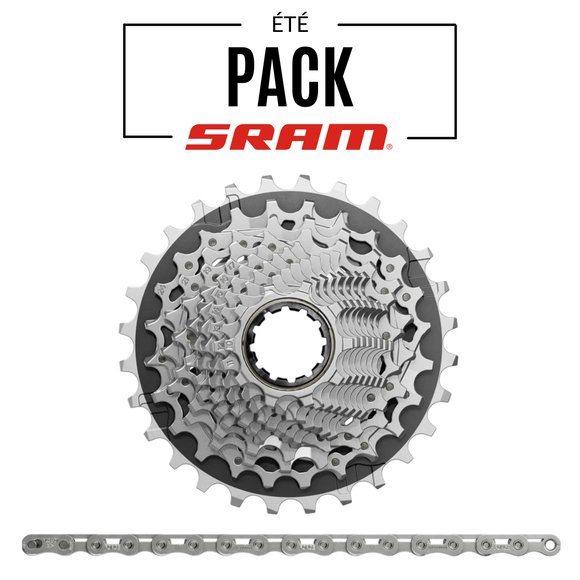 PACK! Cassette SRAM FORCE E1 AXS XG1270 12v + Chaine SRAM FORCE E1 AXS 12v