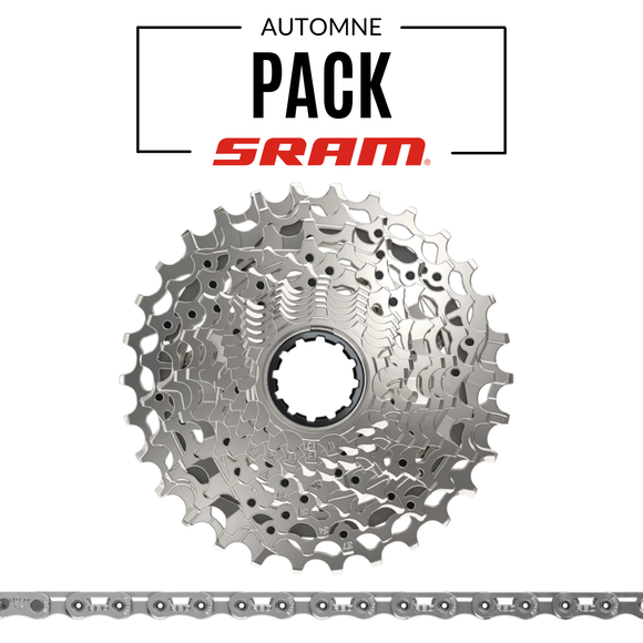 PACK! Cassette SRAM RIVAL AXS XG1270 12v + Chaine SRAM RIVAL AXS 12v