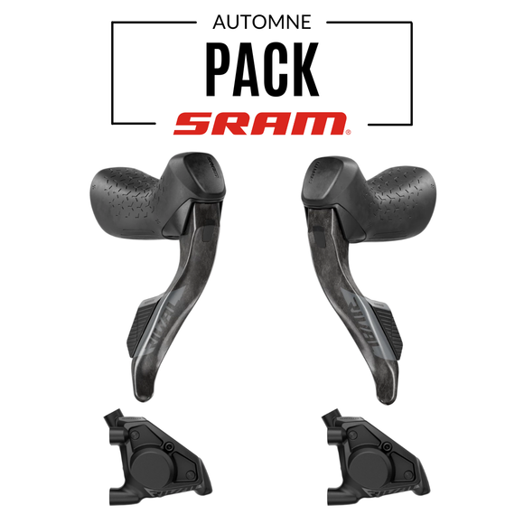 Levier Gauche et Étrier Avant SRAM RIVAL AXS HRD Double Flat Mount San Levier Gauche et Étrier Avant SRAM RIVAL AXS HRD Double Flat Mount San