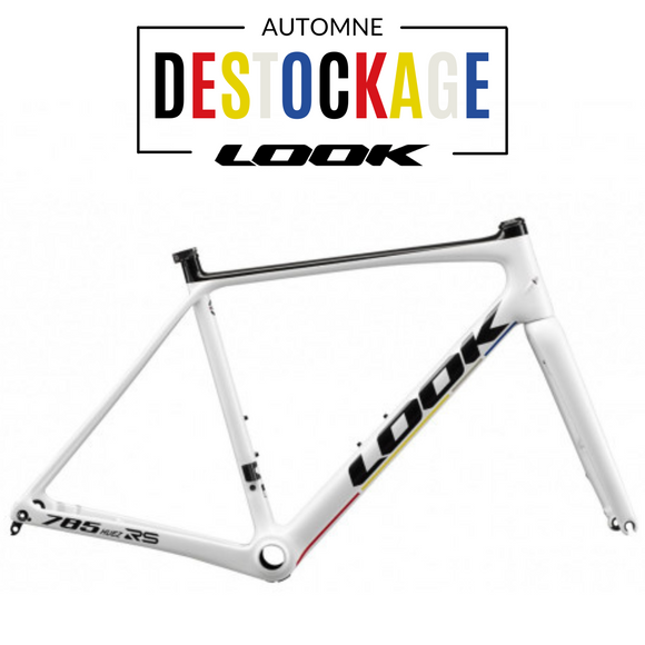 KIT CADRE LOOK 785 HUEZ RS PROTEAM WHITE GLOSSY DISC