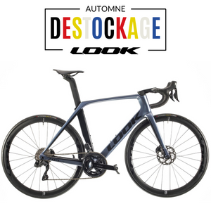 LOOK 795 BLADE GREY BLUE SATIN 105 DI2 LOOK R38D