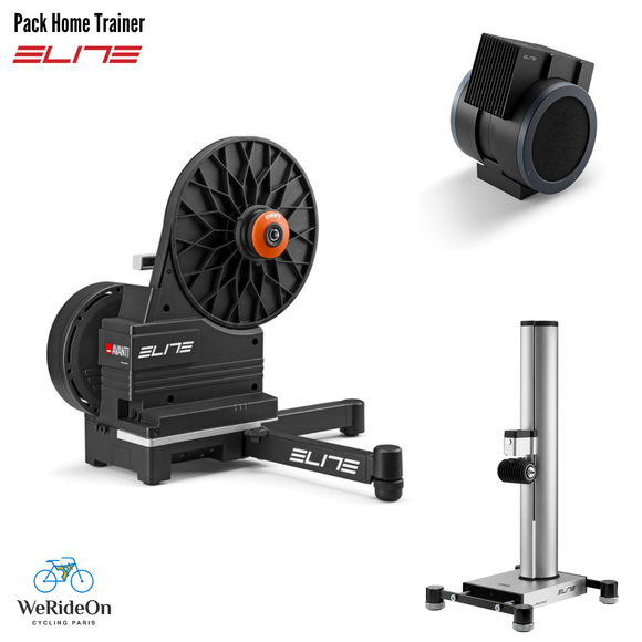 PACK! Home Trainer Elite Avanti avec Zwift Cog and Click