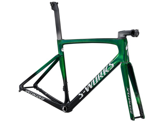 Kit Cadre Specialized S Works Tarmac SL7 Green Tint Fade 54 WeRideOnShop