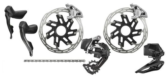 Groupe électrique SRAM RED E1 AXS Disc 2x12v