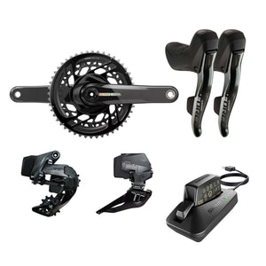 SRAM FORCE D1 AXS 2x12 Speed ​​Skate Complete Groupset (with Force D2 Crankset)
