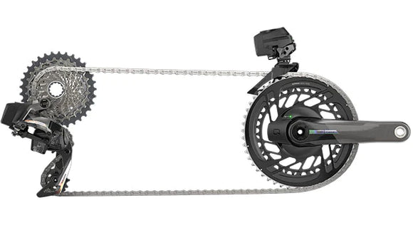 Promotion! SRAM FORCE D2 AXS 2x12v groupset with Power Sensor Chainrings