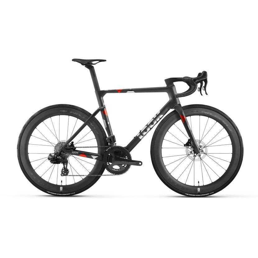 Ensemble cadre vélo route carbone LOOK 585 taille XL Ensemble cadre vélo route carbone LOOK 585 taille XL