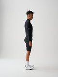 Maillot Maap Training Thermal LS Jersey Black/Lavender