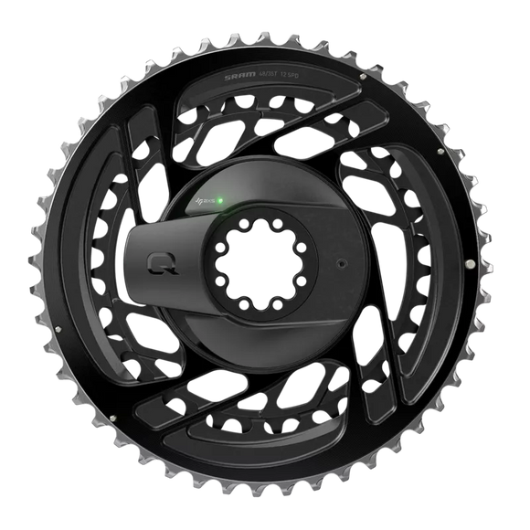 SRAM Force AXS D2 chainrings with Quarq power meter