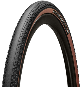 Pneu Gravel HUTCHINSON Caracal Race Mach Tread 3.0 TLR Flanc Marron