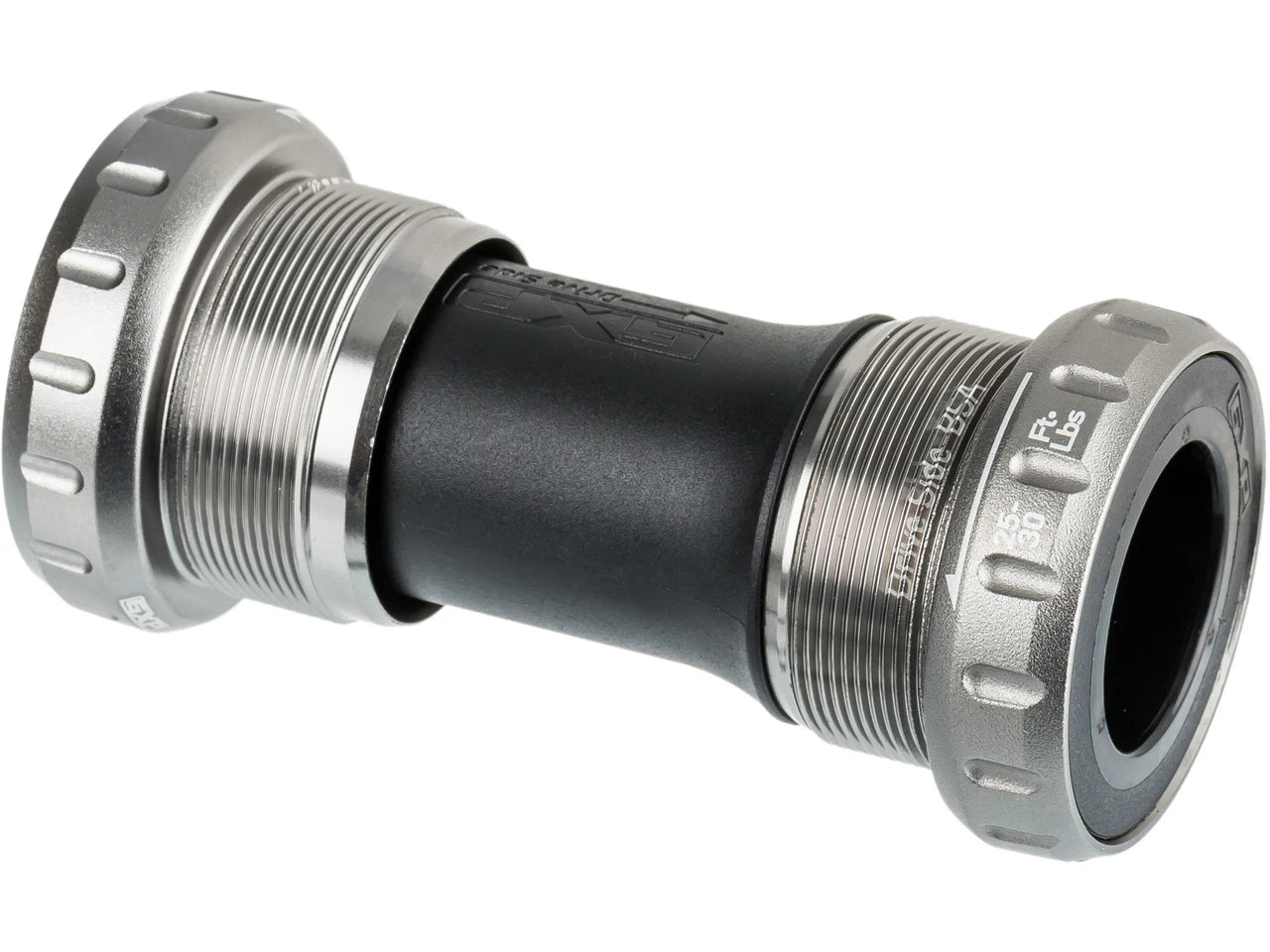 ReachMall Boîtier Pédalier Céramique BSA BB68-73 – Alliage Alu, 24 Mm, Gris Argenté