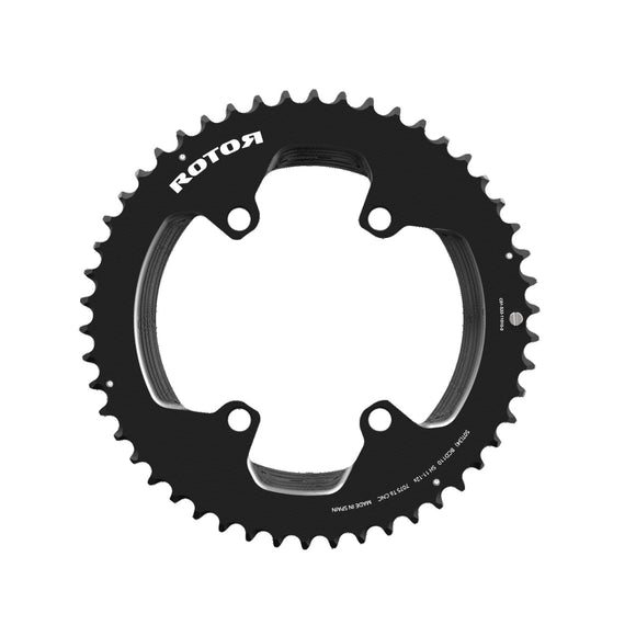 Large Rotor 110x4 chainring for Shimano R9200 & R8100 crankset