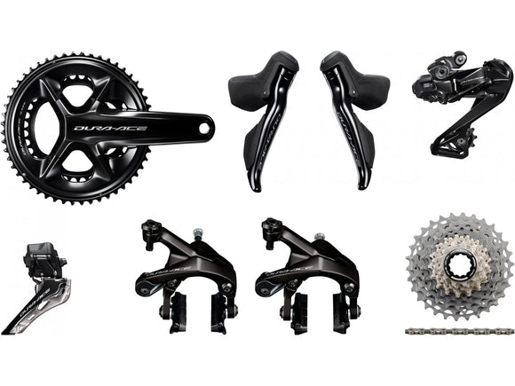 SHIMANO Dura-Ace Di2 Skate R9250 12-Speed ​​Complete Groupset with Left Power Meter Stages Cycling