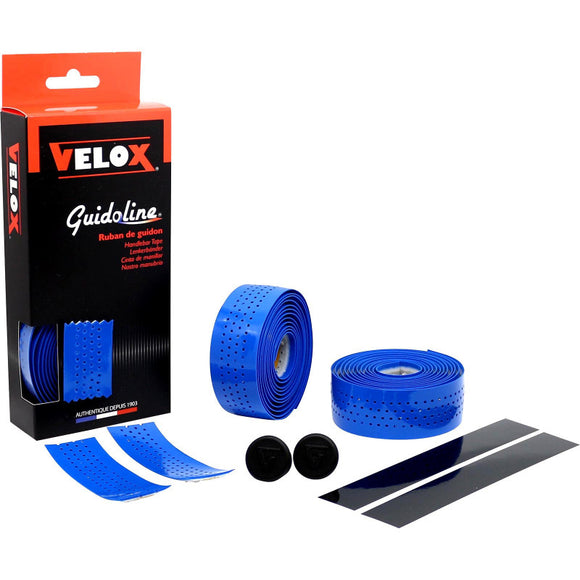 Velox Gloss Grip Handlebar Tape - Blue