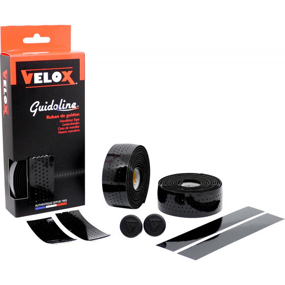Velox Gloss Grip Handlebar Tape - Black