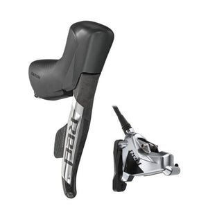 SRAM RED eTap AXS right lever with caliper and hose