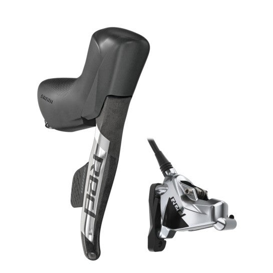 SRAM RED eTap AXS right lever with caliper and hose