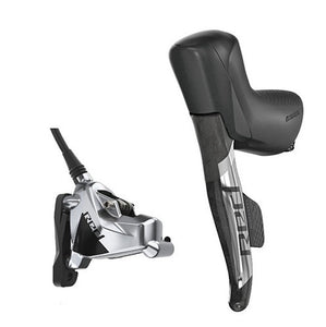 SRAM RED eTap AXS left lever with caliper and hose