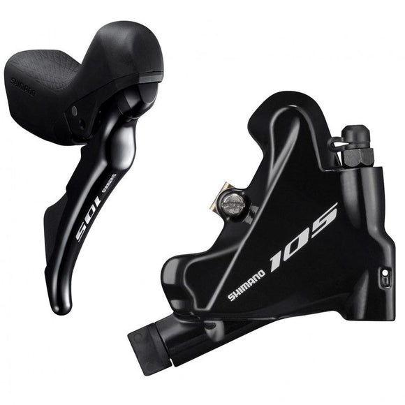 SHIMANO 105 R7020 or R7025 right lever with caliper and hose