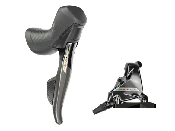 NEW SRAM FORCE D2 eTap AXS right lever with caliper and hose