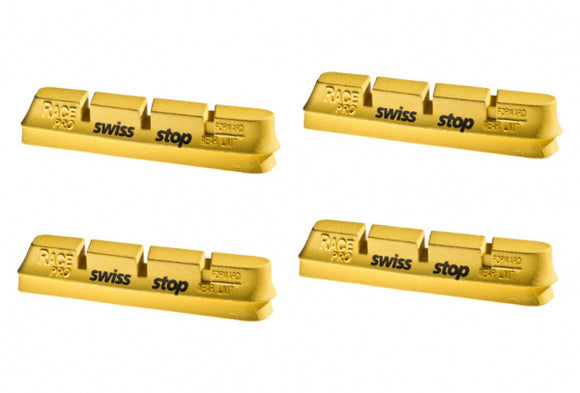 SWISSSTOP RacePro Yellow King brake pads for Campagnolo x4